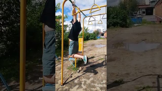 Подтянуться на турнике 25 раз за 2 минуты Челлендж смотреть онлайн
