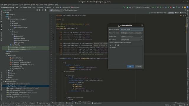 Tutorial Instagram Clone Ep. 09 - Android | Kotlin | Jetpack Compose (Android Studio) смотреть онлайн