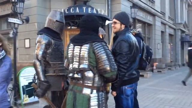 Выступления Рыцарей в Доспехах.Встречи.Крым.Россия.2015. смотреть онлайн
