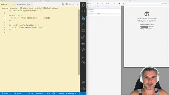 Use Cypress Aliases Set Inside The beforeEach and before Hooks смотреть онлайн