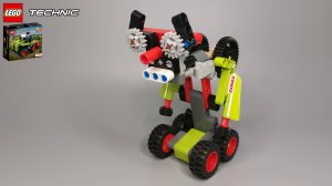 Лего Самоделки - Робот-МОНСТР из Lego Technic (42102) #8