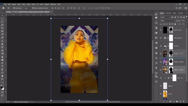 Saturday Night Party Flyer or poster Design In Photoshop cc 2022 | creatordesignerstudio1111 смотреть онлайн