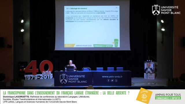 Amphis pour Tous - La francophonie dans l’enseignement du français langue étrangère смотреть онлайн