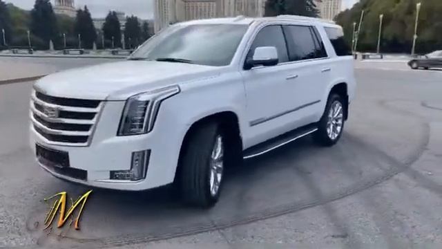 Cadillac Escalade белый смотреть онлайн