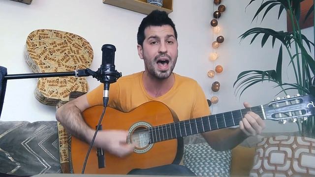 Spoonful of sugar | Mary Poppins | Acoustic guitar cover | Chords in description смотреть онлайн