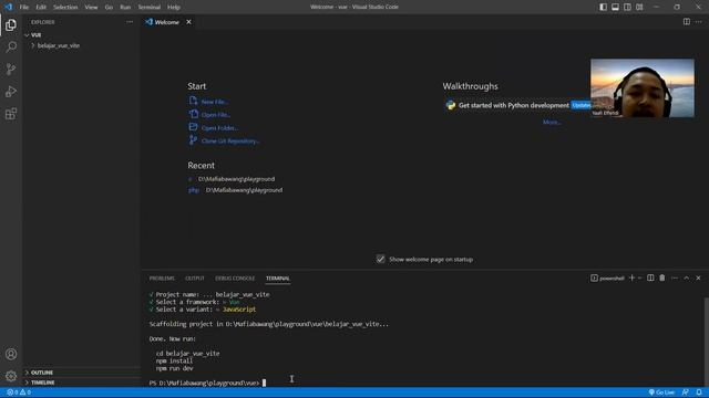 Workshop Pemrograman Web - Minggu 1 (Instalasi Vue Js dengan Vite Windows) смотреть онлайн
