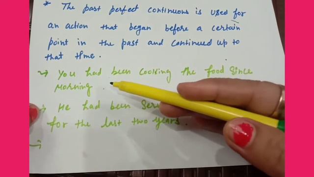 # Past -Perfect- continuous-Tense**use with examples смотреть онлайн