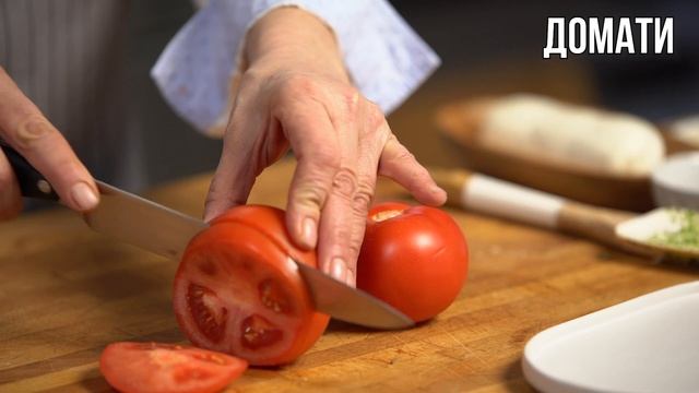 Салата Капрезе с песто и балсамов дресинг смотреть онлайн