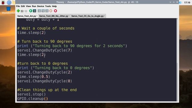Raspberry Pi Servo Motor Control смотреть онлайн