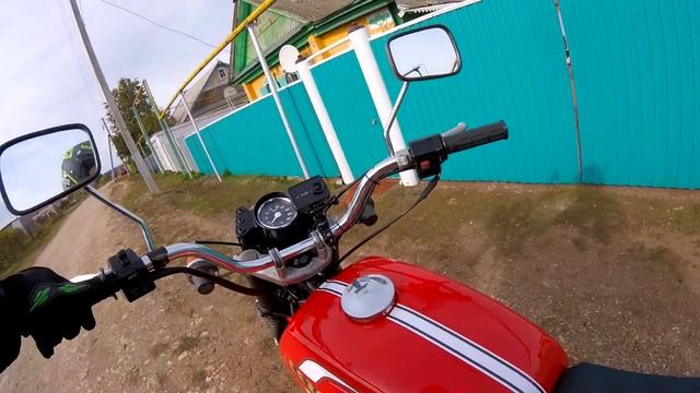 Воспоминания о прошлом. Приехал к своей бабушке на Чезет350/Cezet 472.5. смотреть онлайн