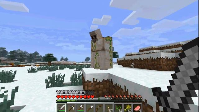 как приучить курицу и корову в Minecraft смотреть онлайн