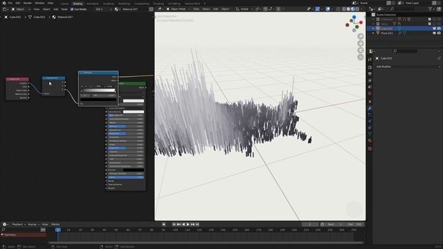 Datamap Visualization in Blender 3.0 Geometrynodes смотреть онлайн