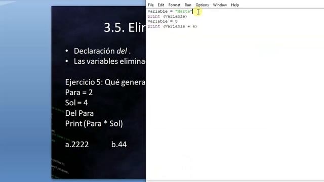 017 ✅ REASIGNAR y ELIMINAR VARIABLES Python ?️ Curso de Python gratis. Tutorial смотреть онлайн