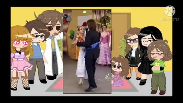 Реакция персонажей из Папиных Дочек:)