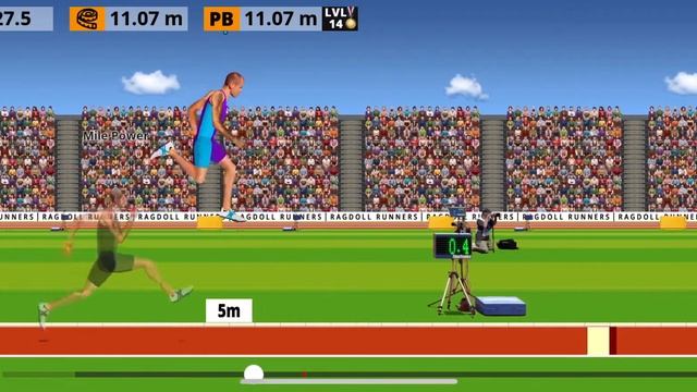 Ragdoll Runners LongJump（Easy）11.07m смотреть онлайн