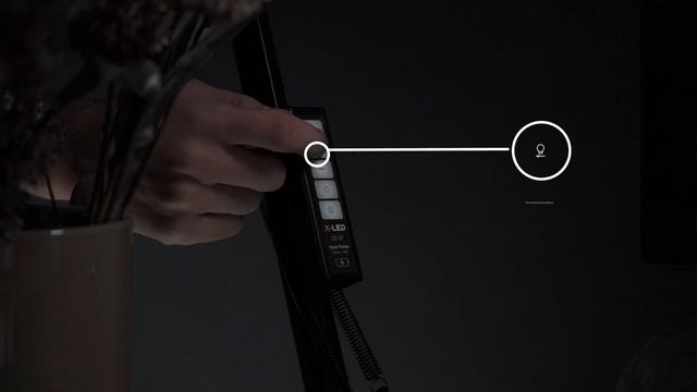 Настільна світлодіодна led лампа із сенсорним керуванням X-LED 20ВТ смотреть онлайн