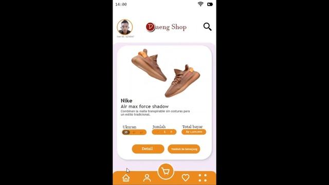 Shoe store app design with adobe xd смотреть онлайн