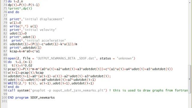 SUBPLOTS BY USING GNU PLOT DIRECTLY FROM FORTRAN 95 смотреть онлайн