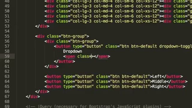 Bootstrap 3 Tutorial 19 Button Group Nesting смотреть онлайн
