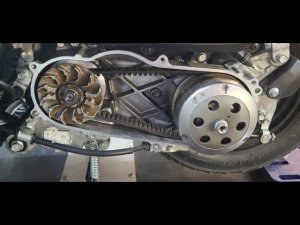 Обзор и обслуживание вариатора скутера Yamaha JOG AY 01, Honda Tact AF 75/79, Dunk AF74, Giorno AF77