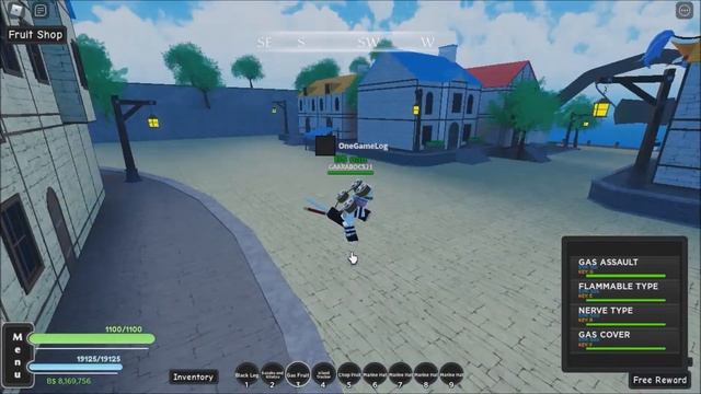 A One Piece Game | Обзор Газ | Gas SHOWCASE | Roblox смотреть онлайн
