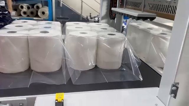 МОДЕЛЬ PER -10035R-251-F2 - автоматическая упаковочная термоусадочная машина для групповой упаковки смотреть онлайн