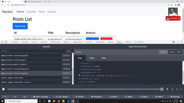 41. Introduction to NGRX Router Store. Install Router Store for dispatching Route Actions in Angula смотреть онлайн