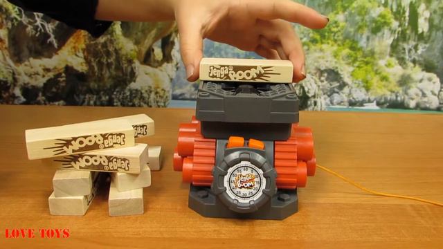 Jenga Boom - Hasbro Games - A2028 смотреть онлайн