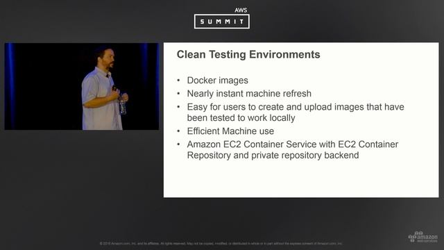 AWS Summit Series 2016 | New York - Continuous Integration with Amazon ECS and Docker смотреть онлайн