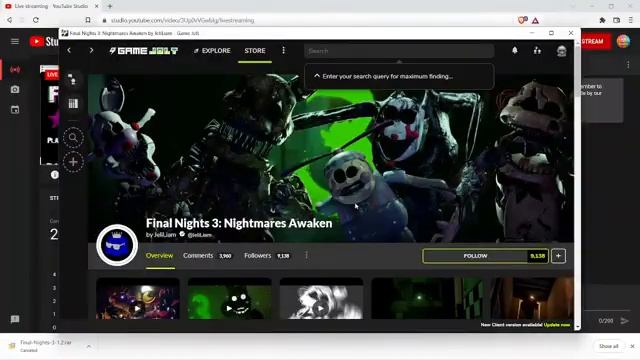 AfterBurn-A FNaF Fan Game смотреть онлайн