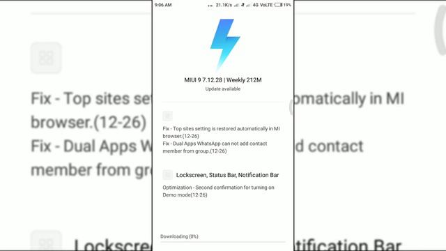 MIUI 9 Global 7.12.28|Beta Update Available For Redmi 3S/Prime/X