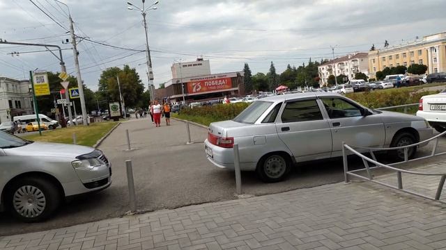 Центр Нальчика. (4k видео) смотреть онлайн