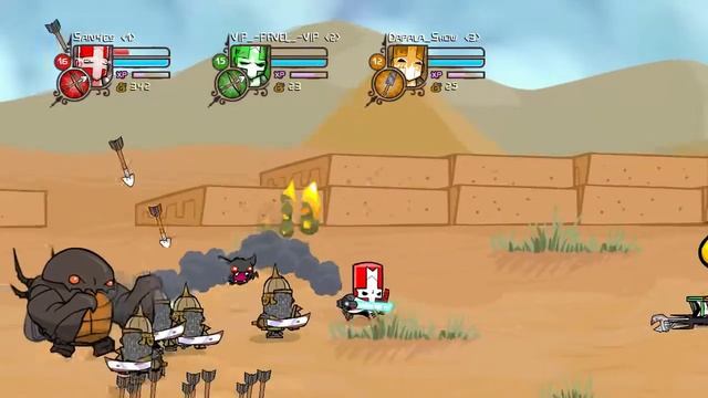 Прохождение CastleCrashers #8-Скарабеи Ниндзя смотреть онлайн