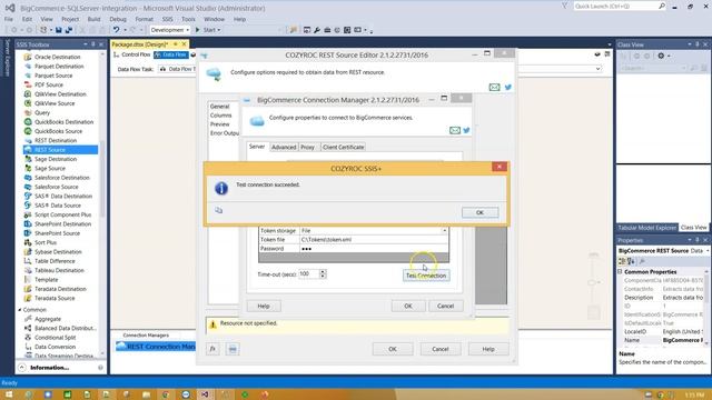 BigCommerce SQLServer SSIS integration. BigCommerce connection, Data import / Export to SQL Server. смотреть онлайн