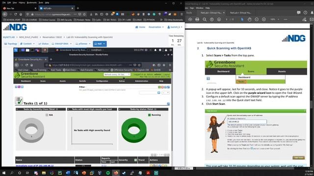 Ethical Hacking Lab - NETLAB+ 05 Vulnerability Scanning with OpenVAS смотреть онлайн