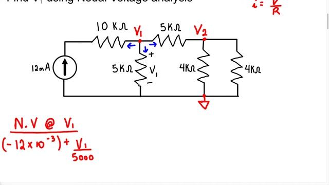 Node Voltage Method - Introduction ( Problem #1) смотреть онлайн