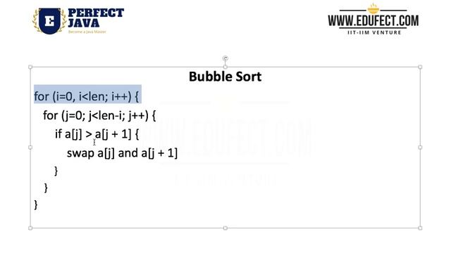 Perfect Java - Java Algorithms - Bubble Sort смотреть онлайн