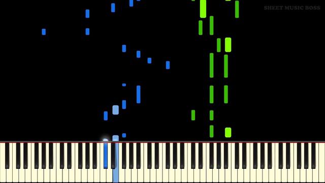 His Theme (from Undertale) - Piano Tutorial смотреть онлайн