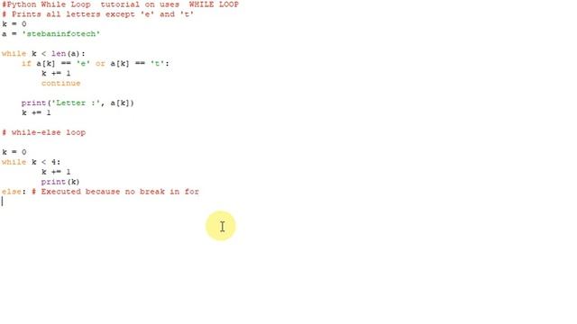 Python While Loop tutorial on uses WHILE LOOP смотреть онлайн