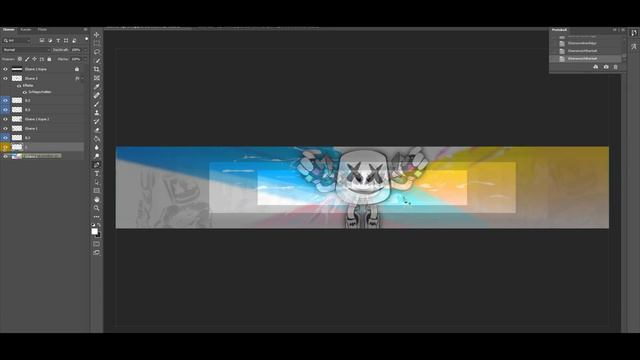 Fortnite Marshmallo Banner Speedart - Photoshop смотреть онлайн