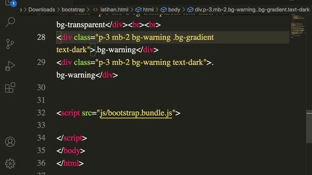 Color dan background Bootstrap 5 #5 смотреть онлайн