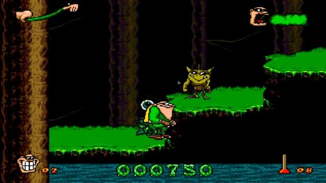 Пердежная игра. То есть смешная. Boogerman / Бугермен. смотреть онлайн