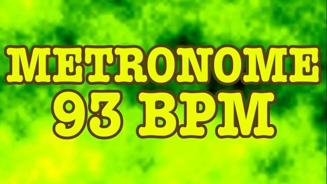 93 BPM Metronome - 10 Minute Metronome - 93BPM Click Track - 10 Minute Timer - Metrónomo 93 BPM смотреть онлайн