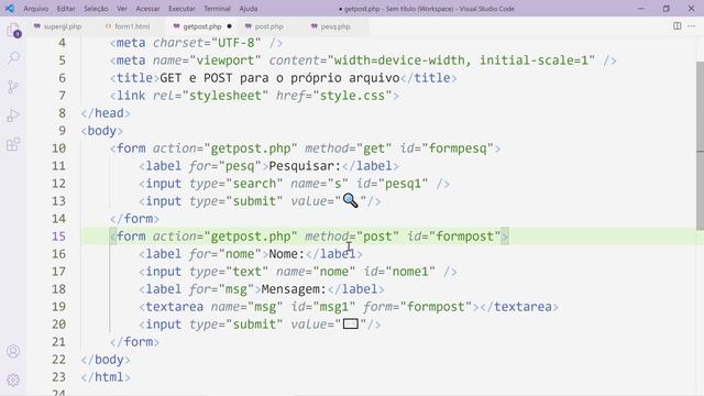 PHP: Aula 9.1 - PHP_SELF e REQUEST_METHOD смотреть онлайн