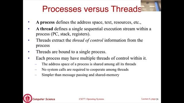 Lec08 Screencast: Process Management I (02/13/20) смотреть онлайн
