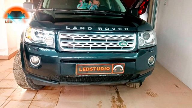 Land Rover Freelander ремонт и модернизация фар. Что лучше BiXenon или Bi Led? смотреть онлайн