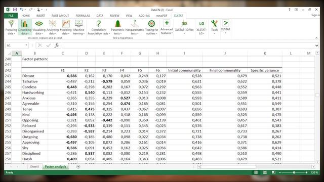 #13 Factor Analysis in Excel with XLSTAT смотреть онлайн
