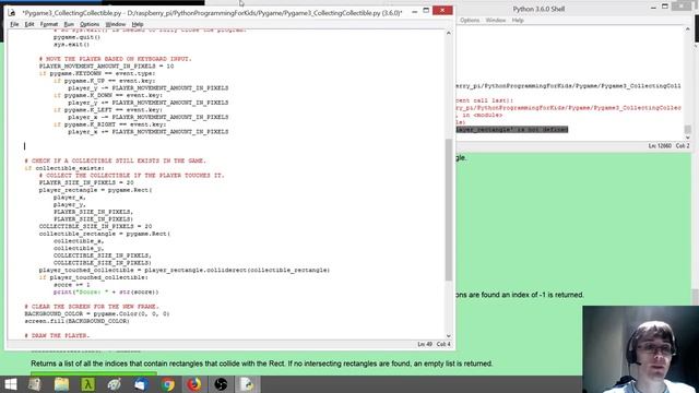 4. Pygame - Collecting the Collectible смотреть онлайн