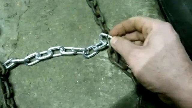 восстановление  цепи на колеса