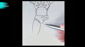 Как нарисовать Глэмрок Роксану, ФНАФ 9, How to draw Glamrock Roxanne Wolf, FNAF 9